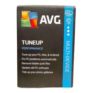 Avast AVG TuneUp Performance 5 Multi-Devices Mac Windows‎ and Androids NEW